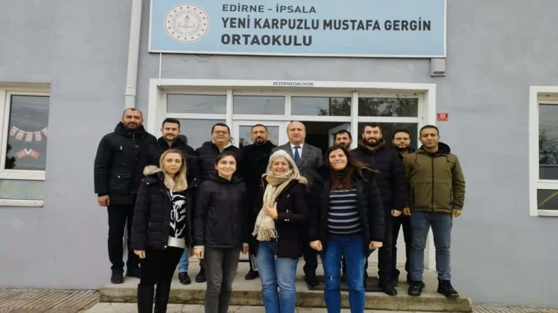 Edirne Yeni Karpuzlu Mustafa Gergin Ortaokulu - Edirne Ortaokulları