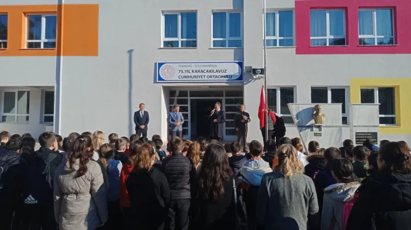 Tekirdağ 75.Yıl Karacakılavuz Cumhuriyet Ortaokulu - Tekirdağ Ortaokulları